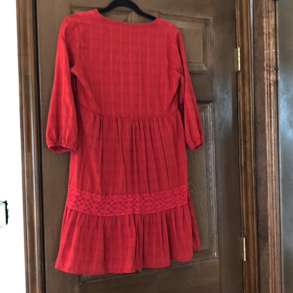Red Mini Dress - Picture 4 of 6